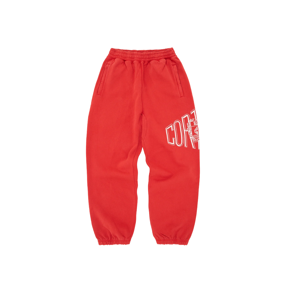 Corteiz Sophomore Sweatpant Red