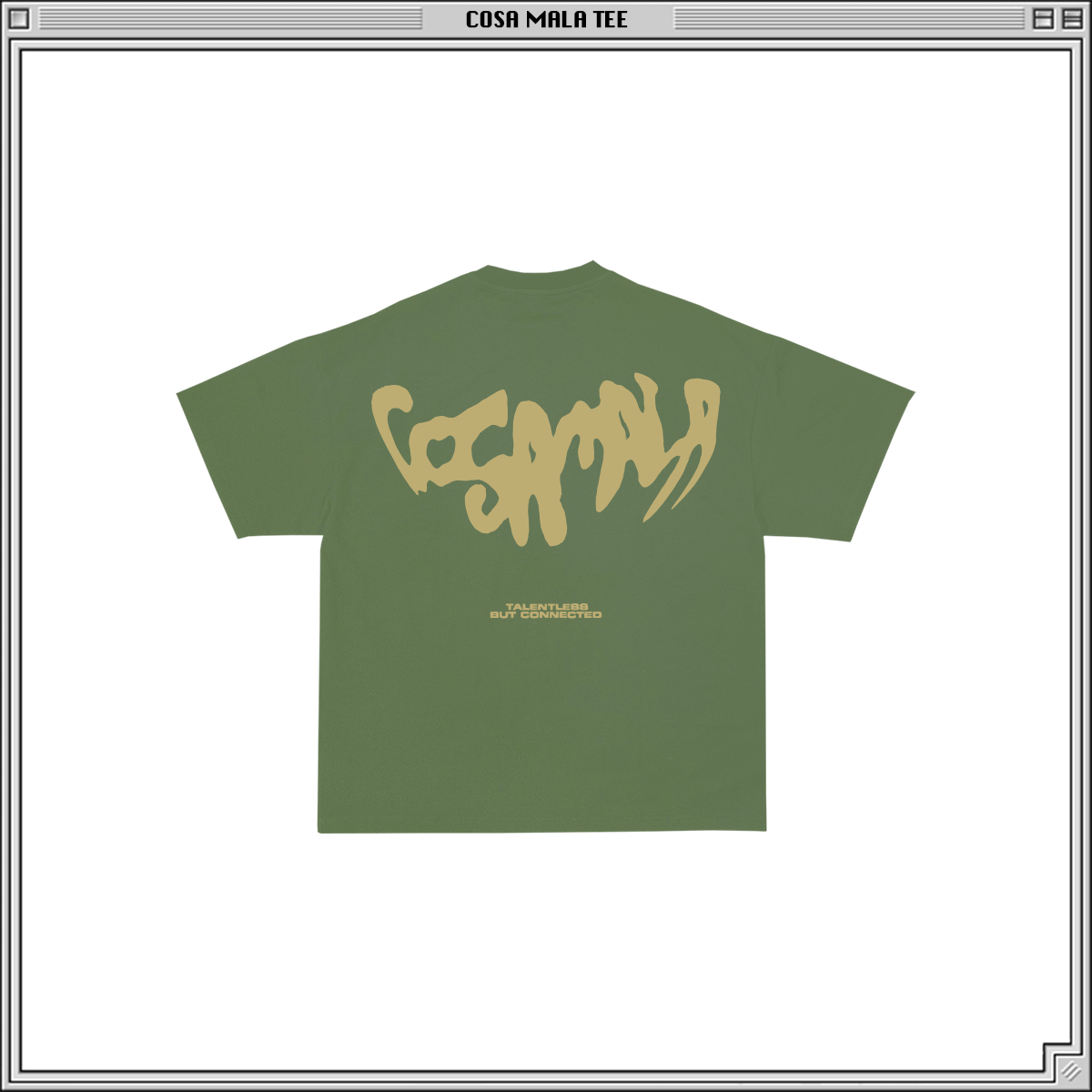 Cosa Mala - Safari Green Tee