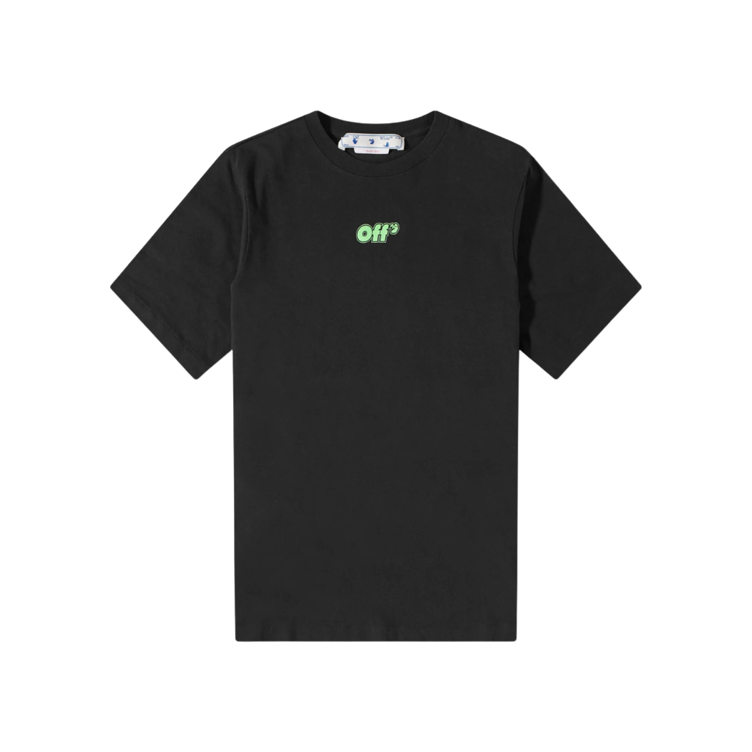 Off-White Rave Flyer Skate Tee Green
