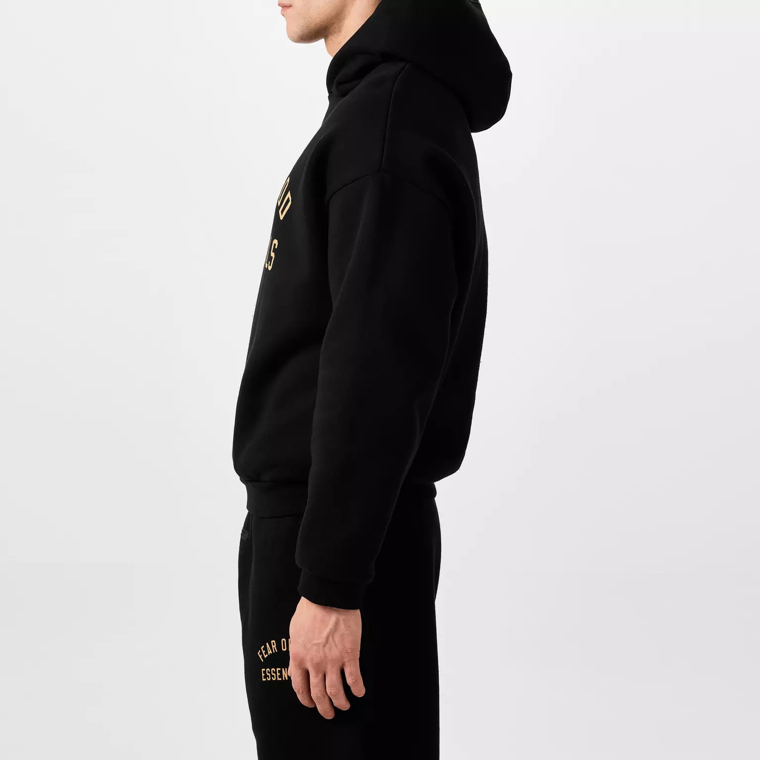 Fear of God Essentials Fleece II Hoodie 'Black'