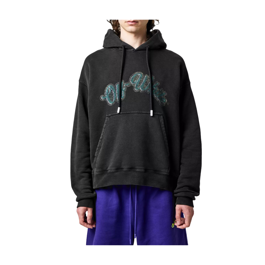 Off-White Bacchus Printed Hoodie Black