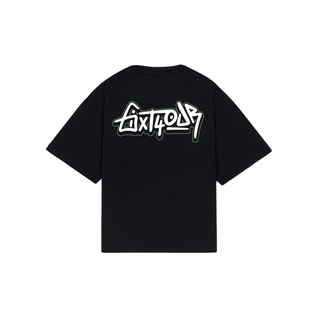 6ixt4our - Tag Black