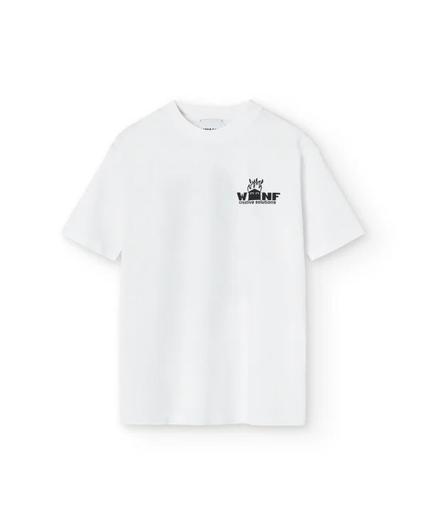 We Are Not Friends - Creative White Tee