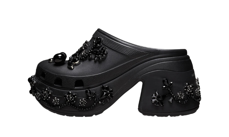 Crocs Siren Clog Simone Rocha Black