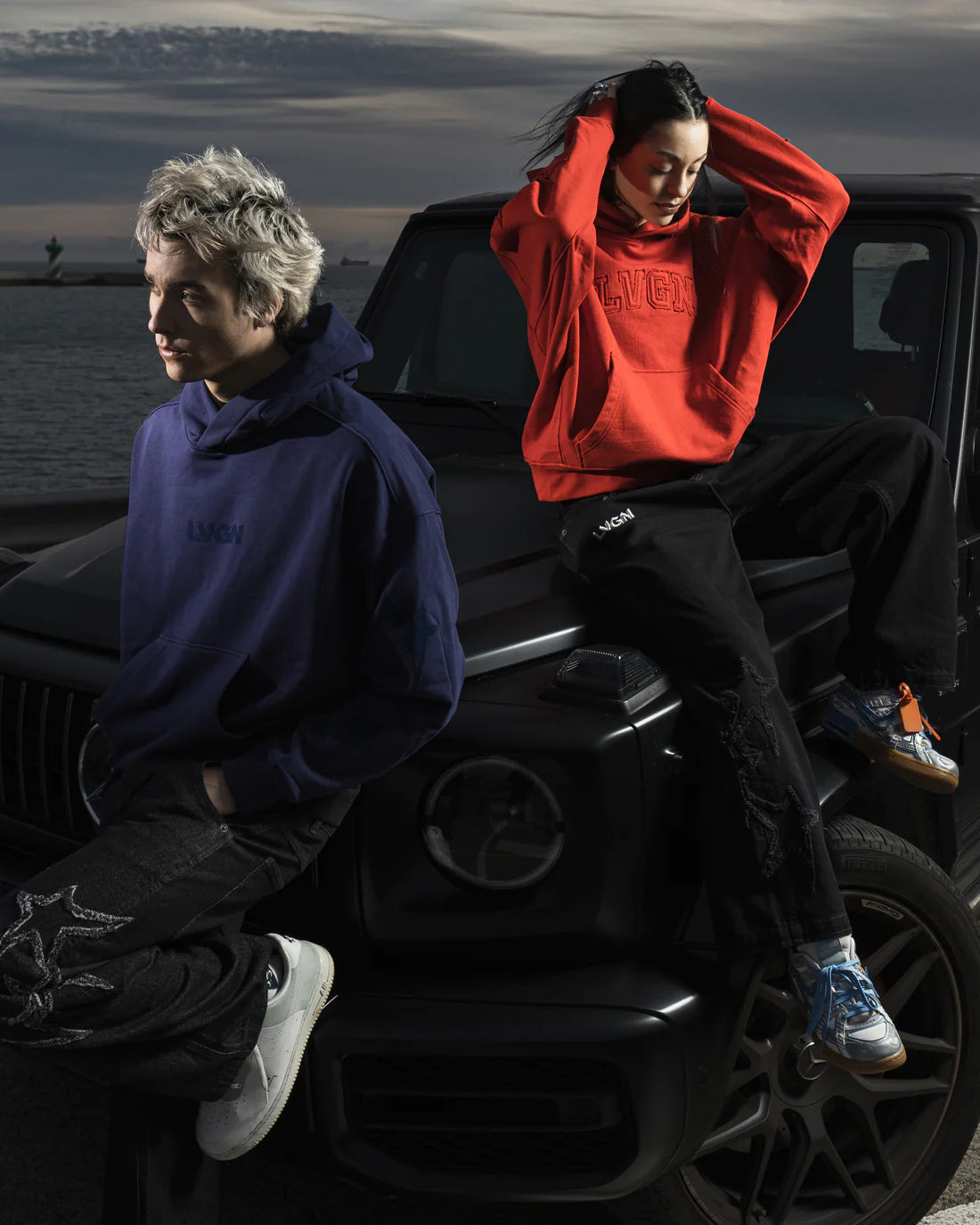 LVGN - Blue Success Hoodie