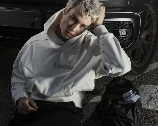 LVGN - White Success Hoodie