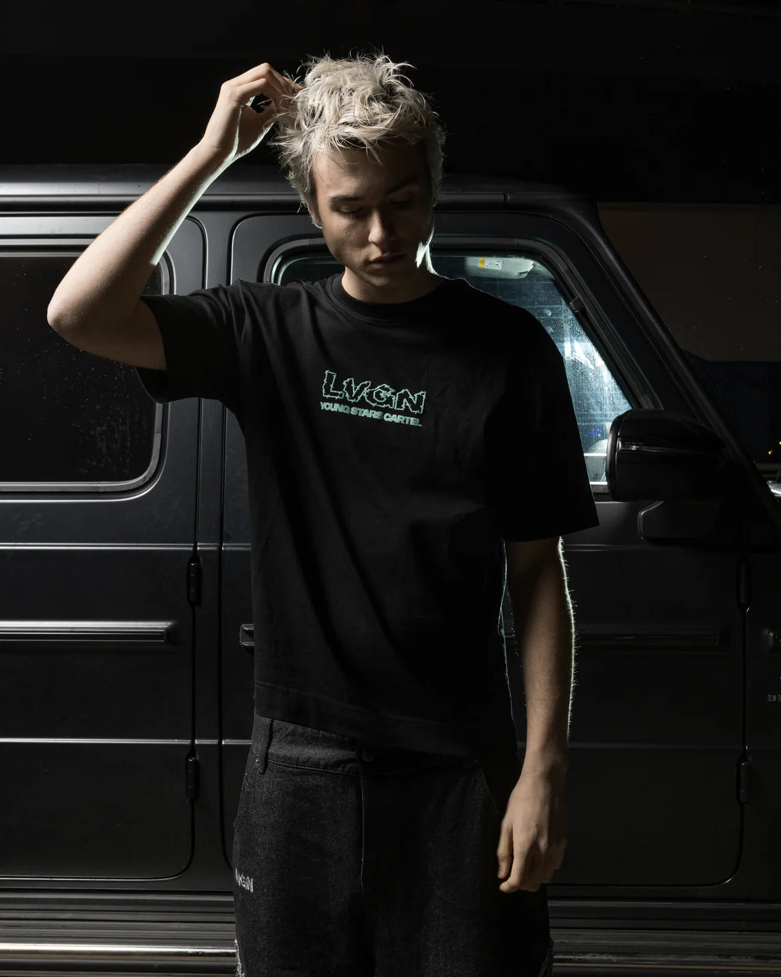 LVGN -Black YSC Tee