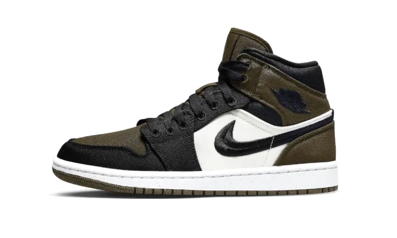 Jordan 1 Mid Olive Toe