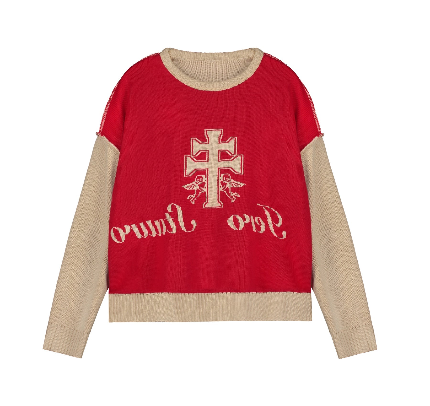 Iero Stauro - Judgament Knitted Beige Reversible
