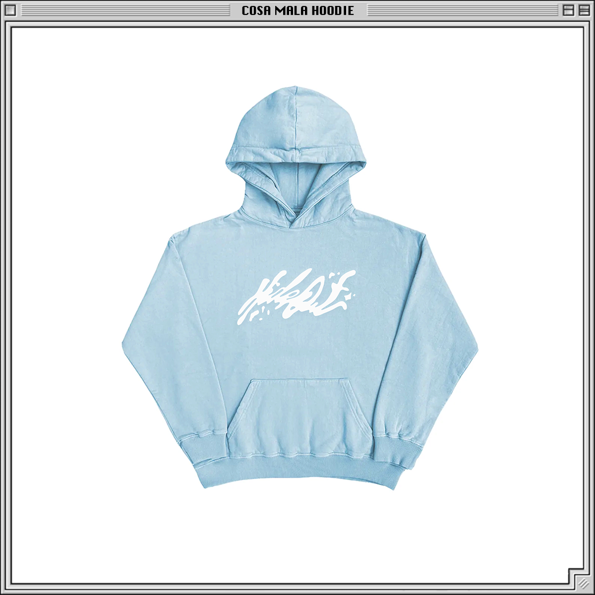 Cosa Mala - Polar Blue Hoodie