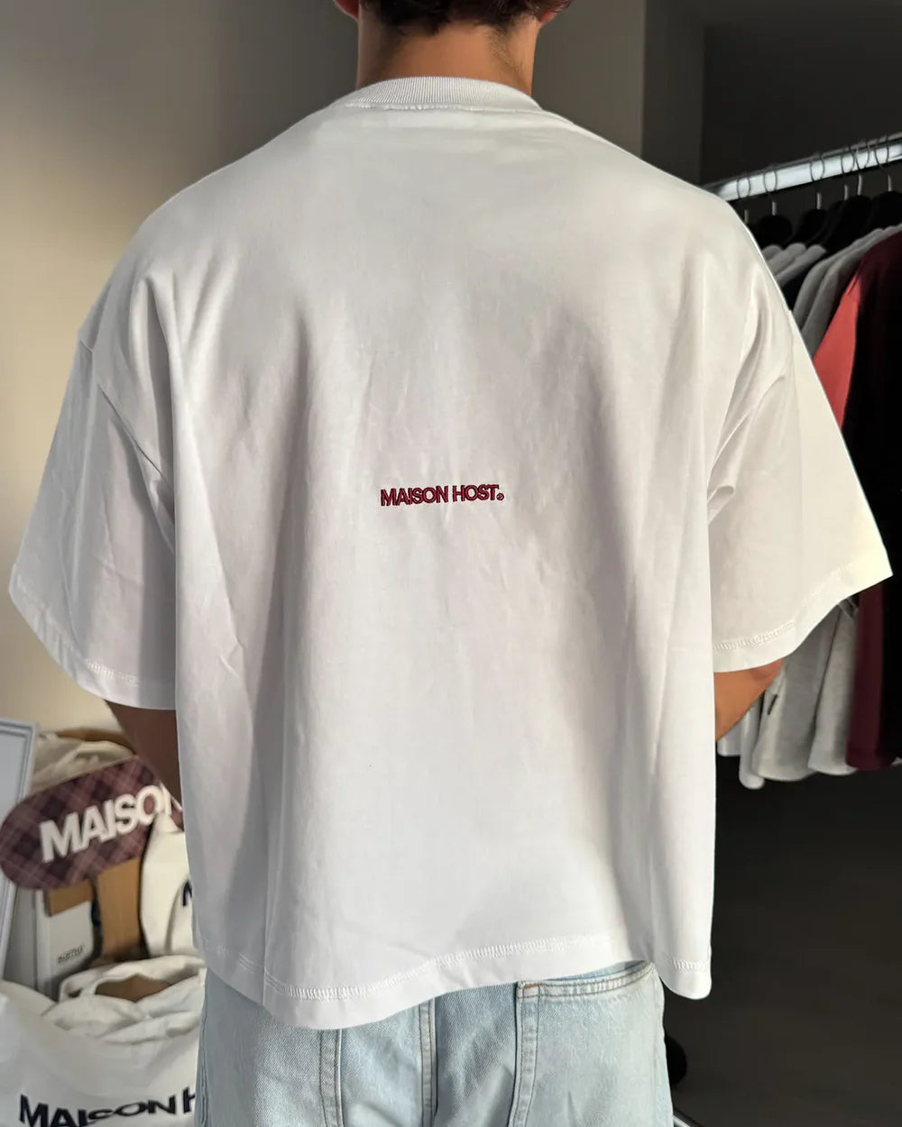 Host - Heritage White Tee