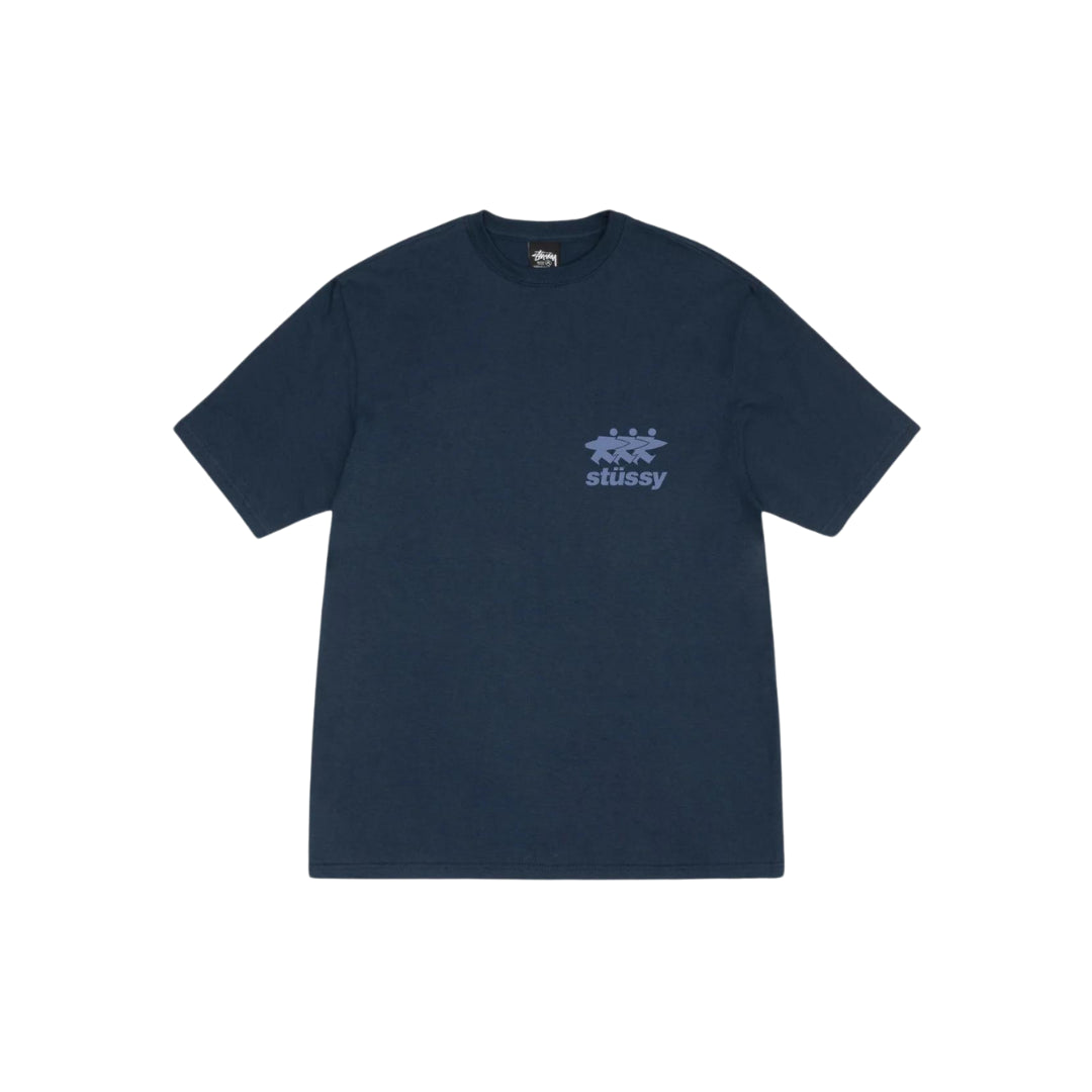 Stussy - Surfwalk Tee Pigment Dyed Navy