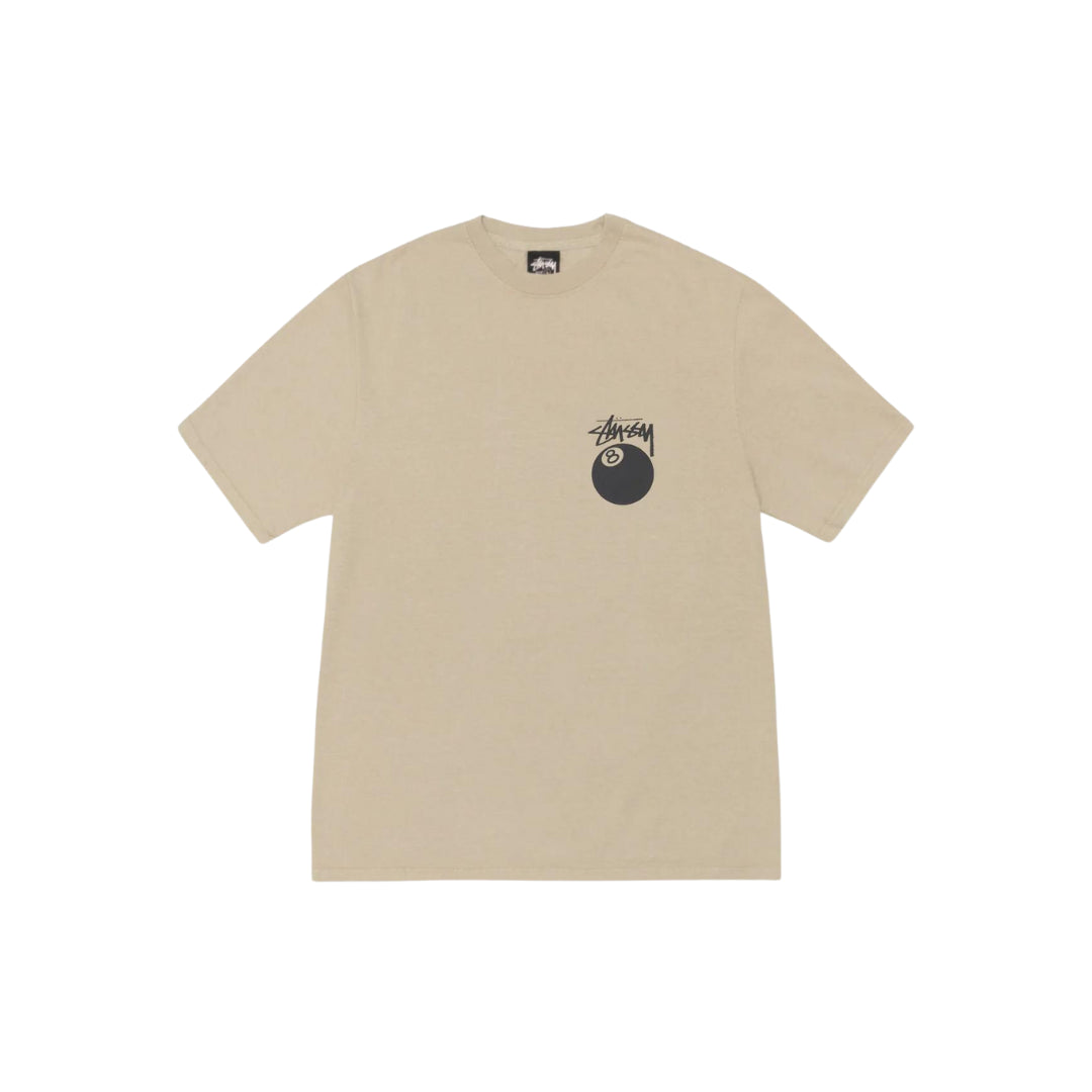 Stussy - 8 Ball Tee Pigment Dyed Khaki