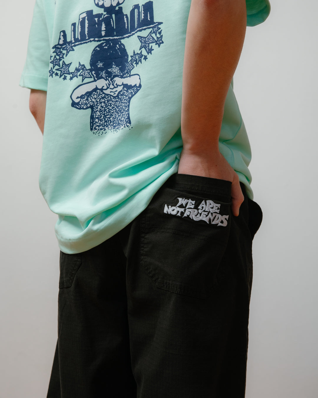 We Are Not Friends - Childhood Mint T-Shirt