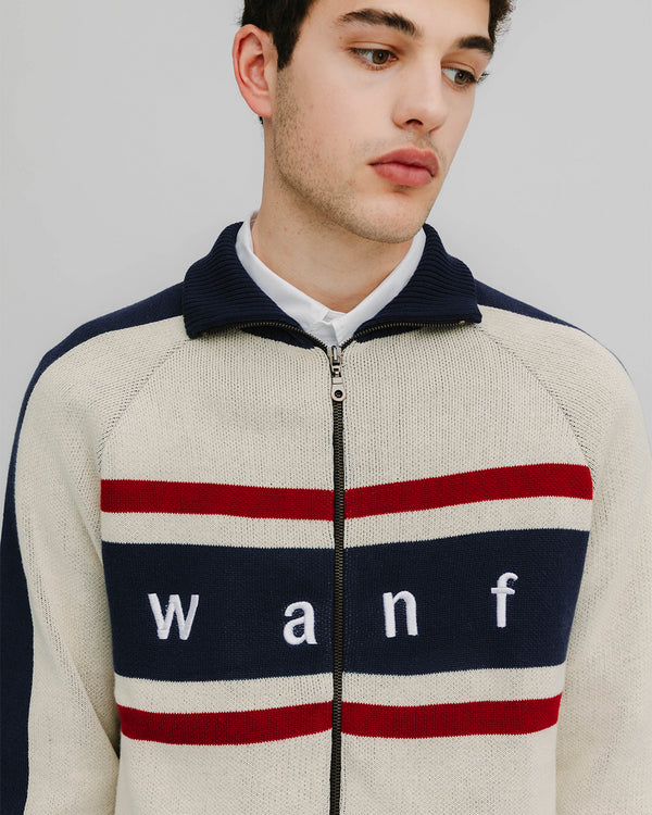 We Are Not Friends - Tennis Zip Cardigan