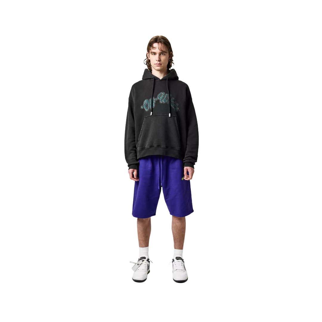 Off-White Bacchus Printed Hoodie Black
