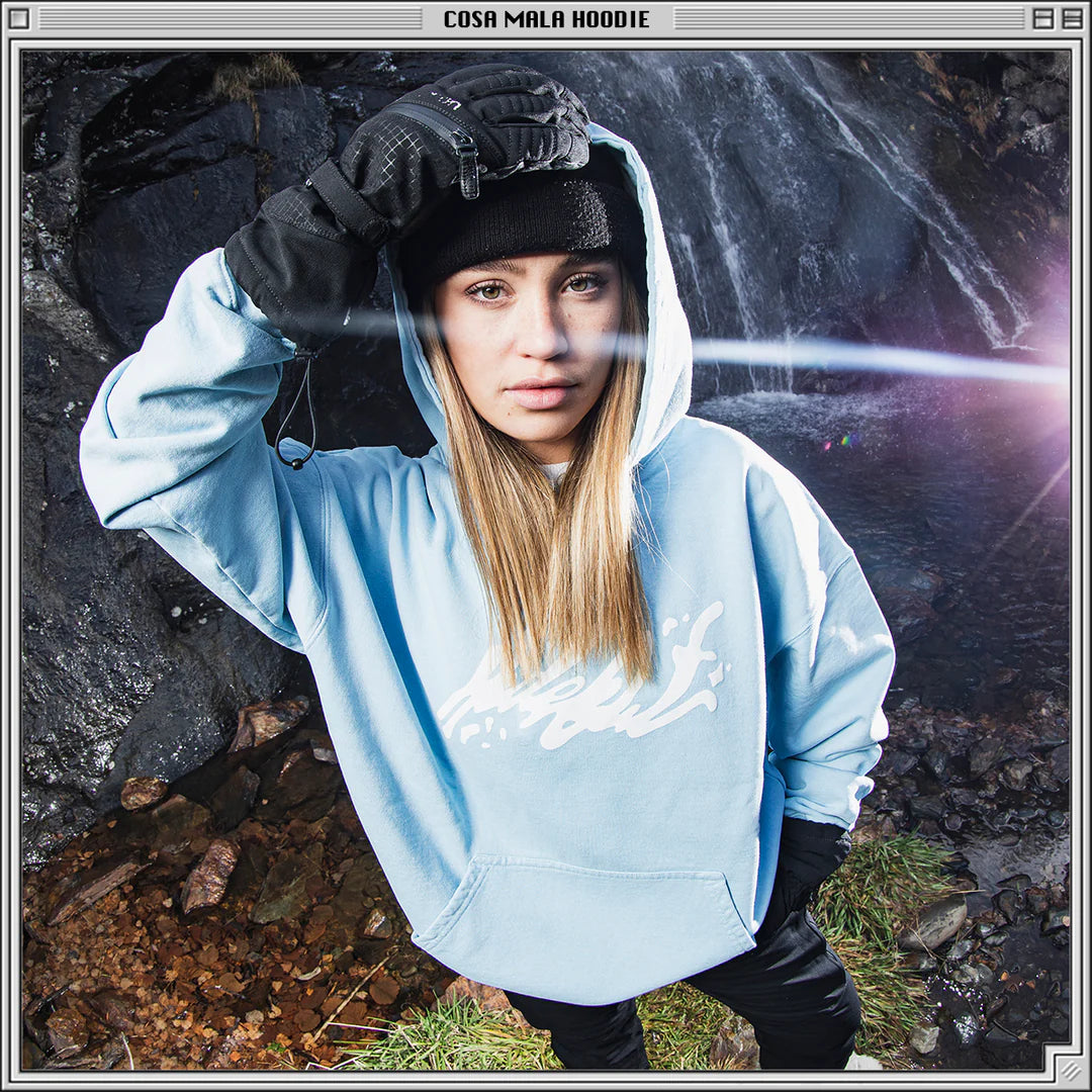 Cosa Mala - Polar Blue Hoodie