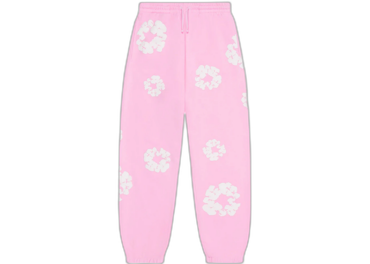 Denim Tears The Cotton Wreath Sweatpants Powder Pink