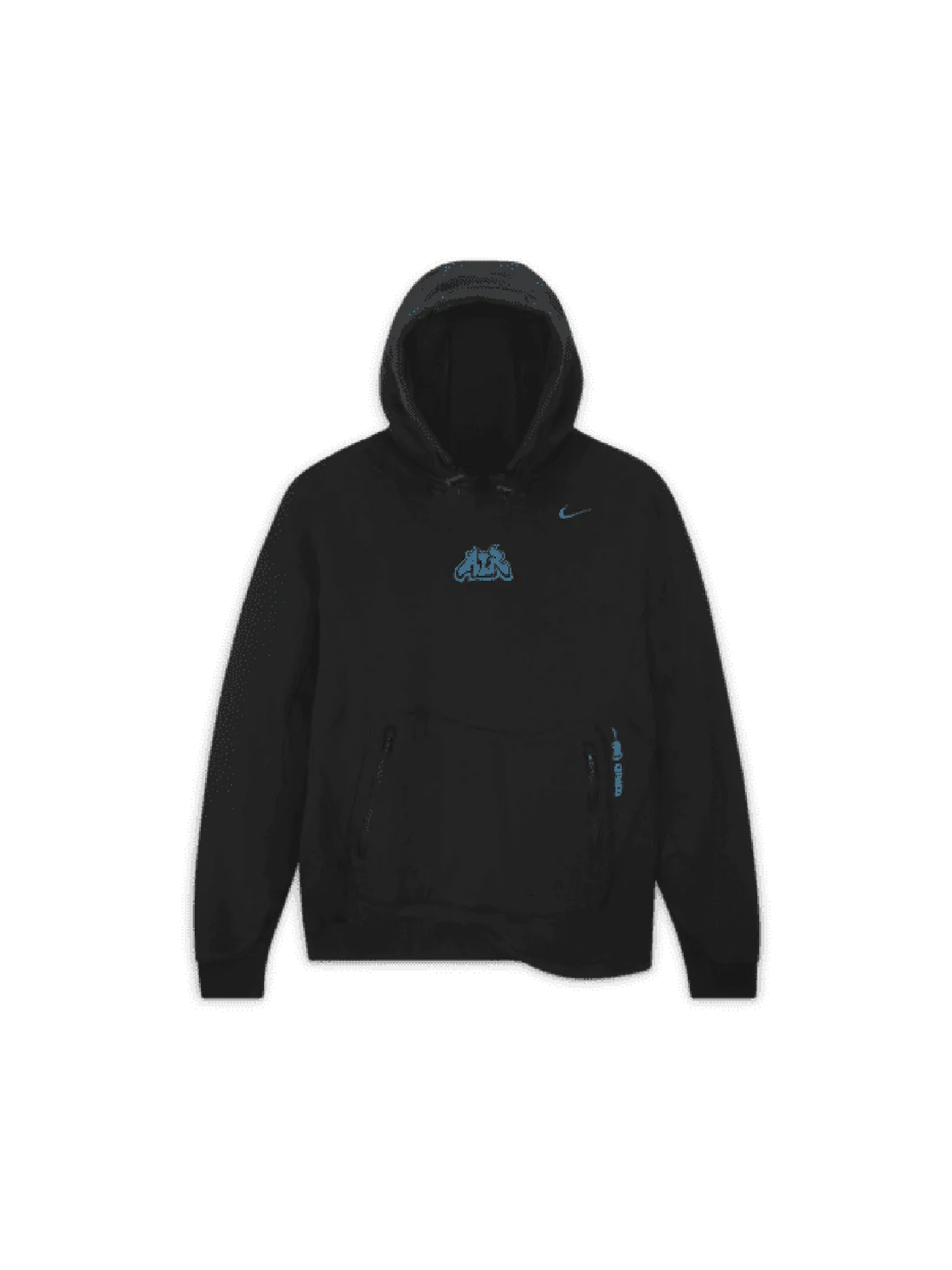 Off White Nike 006 Fleece Hoodie Black