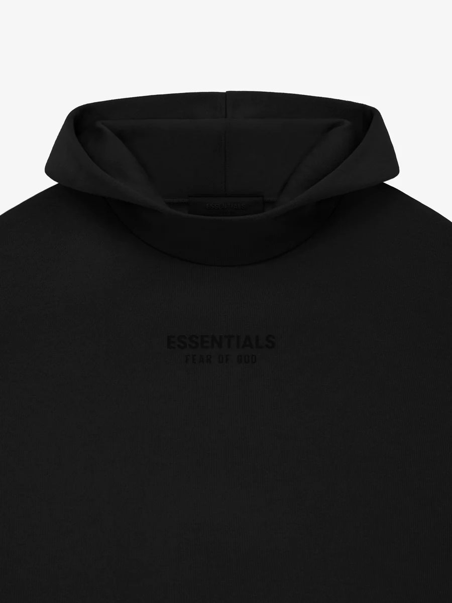Essentials Hoodie Jet Black