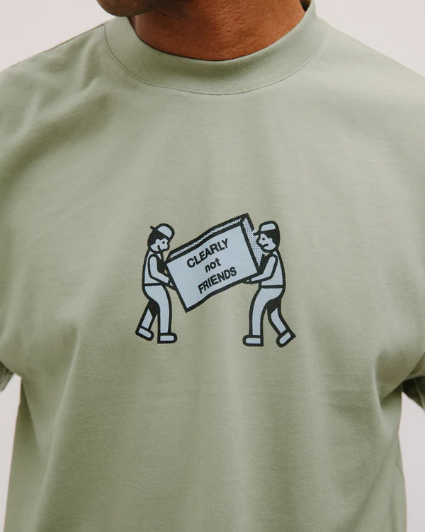 We Are Not Friends - Clearly a Green t-shirt