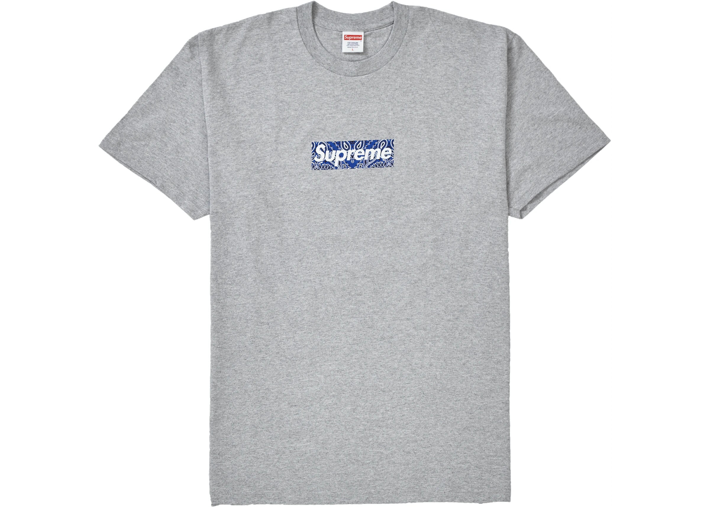 Supreme - Box Logo Bandana Grey