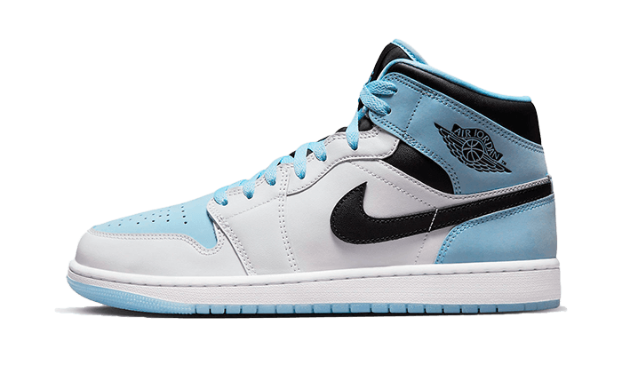 Sold Air jordan 1 mid ice blue size 7Y