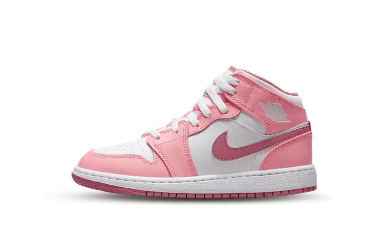 Jordan blancos con rosa hotsell