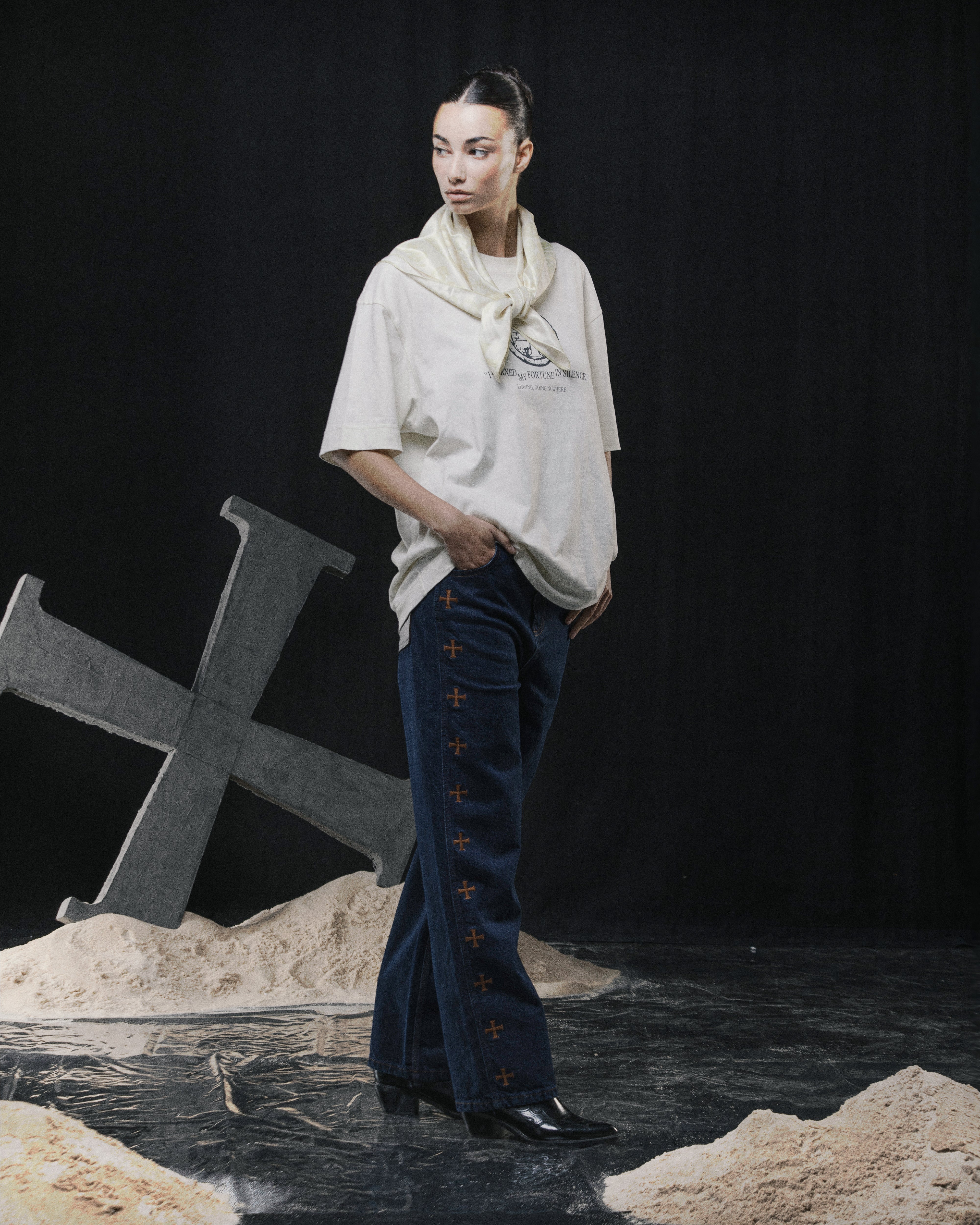 LVGN - Raw Fade Cross Denim