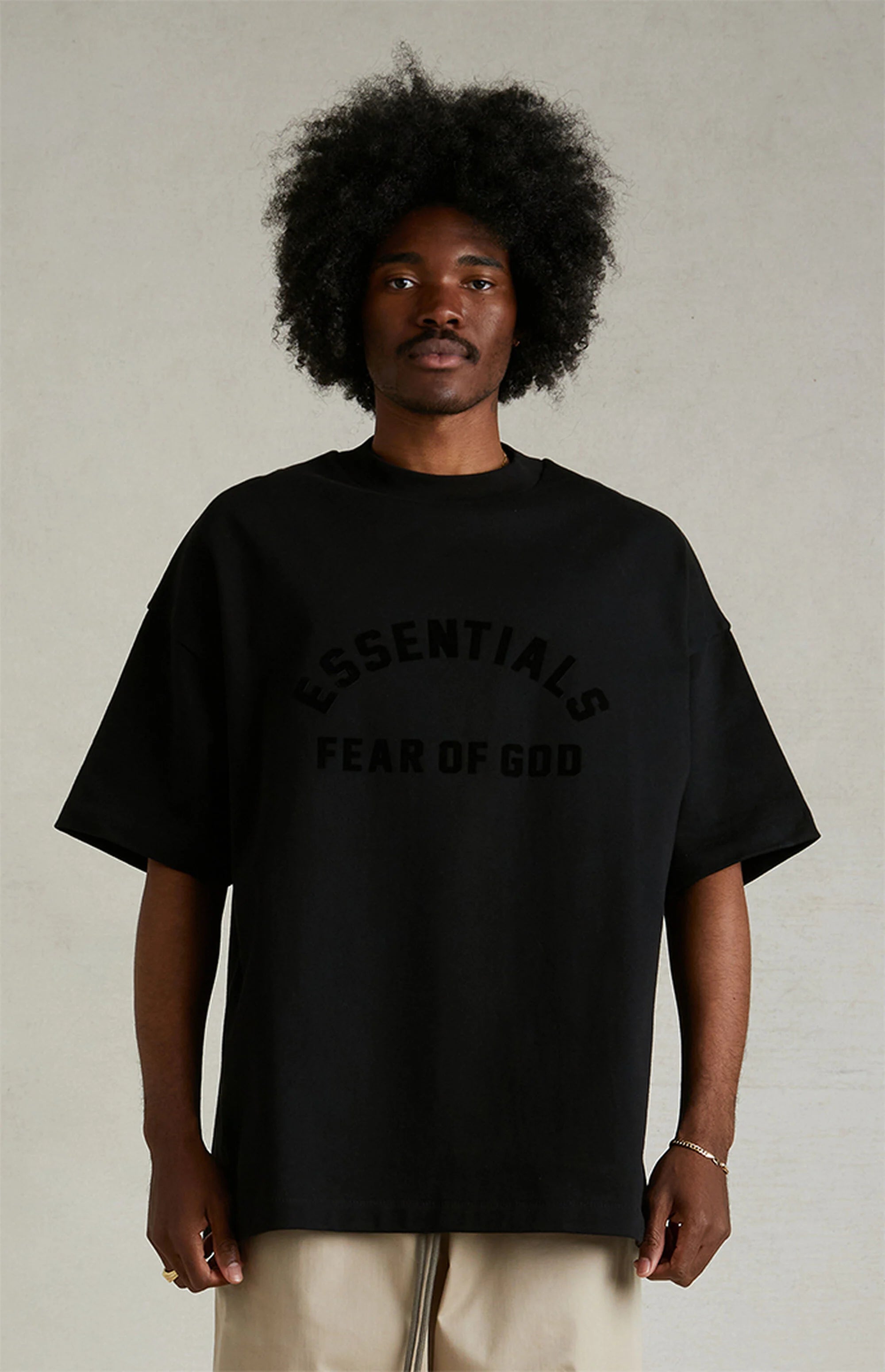 Fear of God Essentials Heavy Tee Black