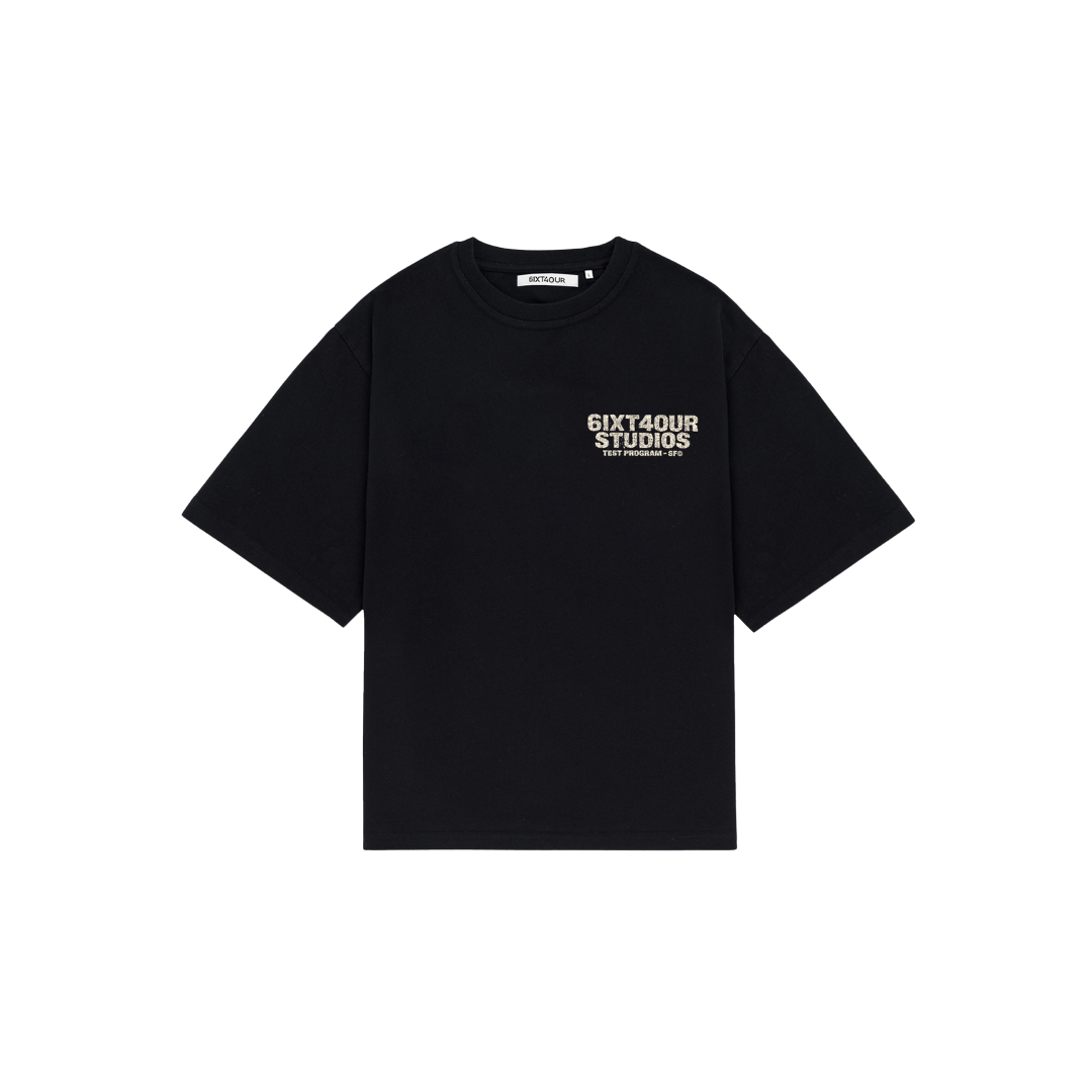 6ixt4our -"MI CRUZ" Black