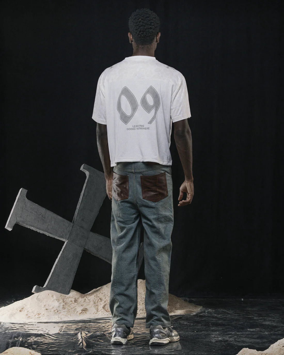 LVGN - Double Knee Washed Jeans