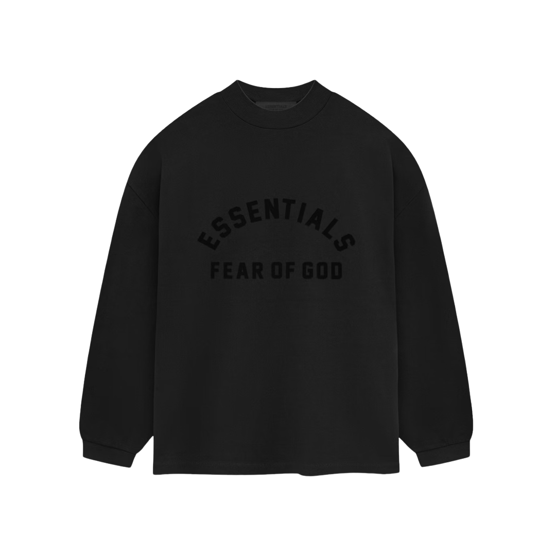 Fear of God Essentials Heavy Longsleeve Black
