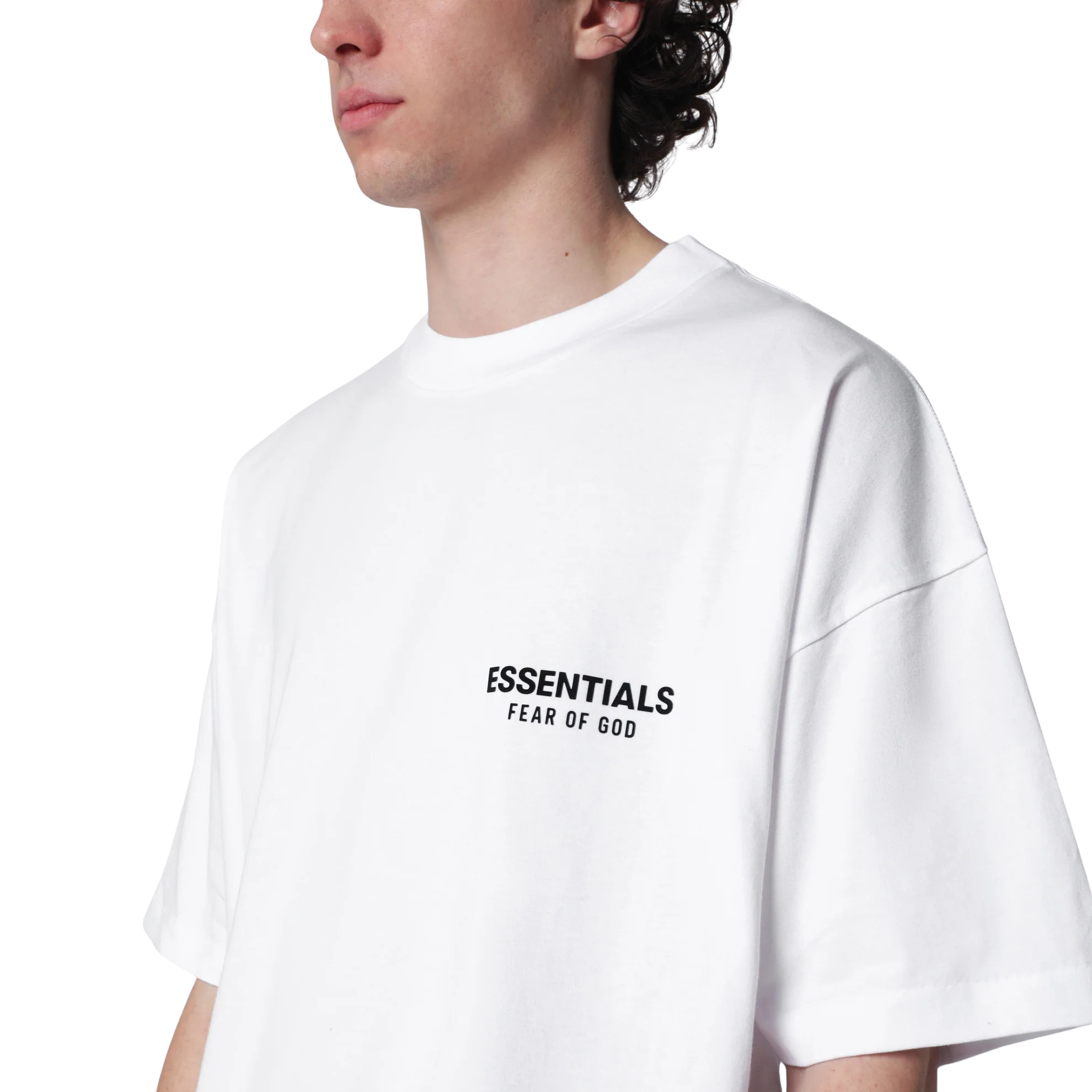 Fear of God Essentials Classic Short Sleeve Tee Bright White