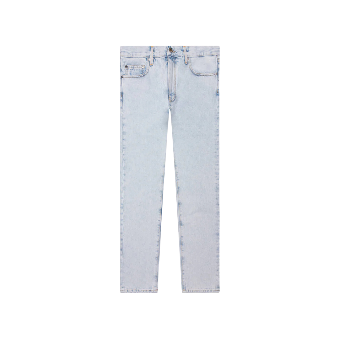 Off White - Diagtab Jeans Blue