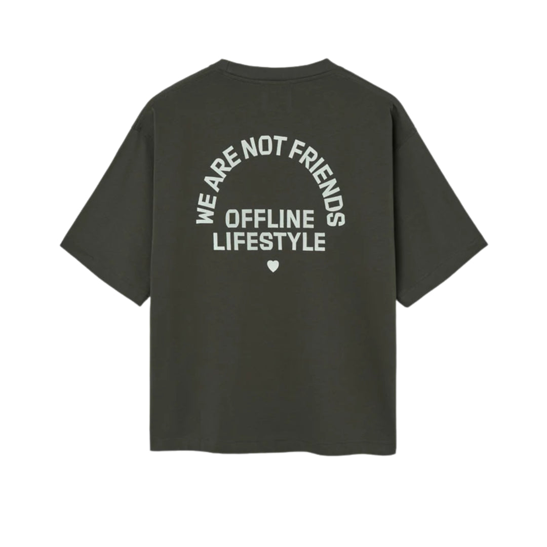 We Are Not Friends - Boxy Offline Love Tee
