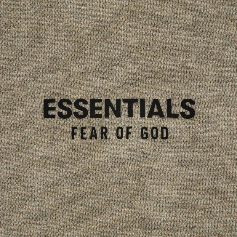 Fear of God Essentials Fleece Hoodie (FW24) Heather Gray