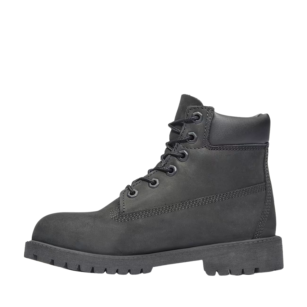 Timberland Grade School 6 Inch Lace Premium Waterproof Boot Black