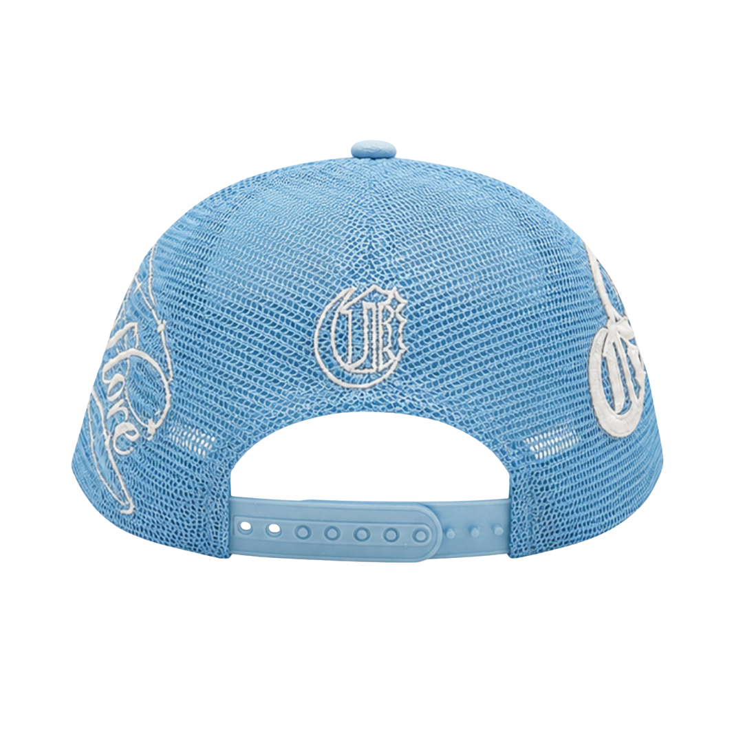 Ci Concept - Classic Letters Baby Blue Cap