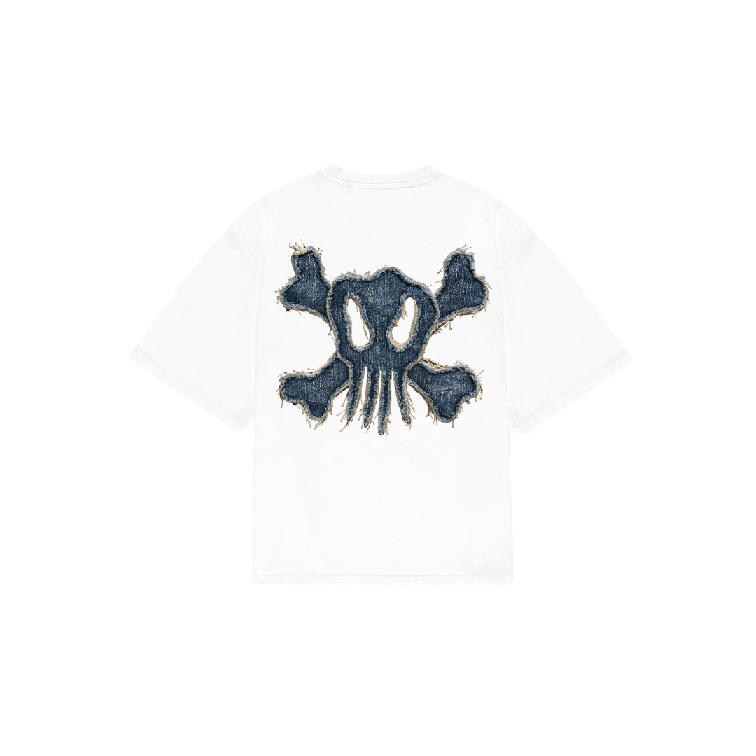 6ixt4our - Jeans Skull White