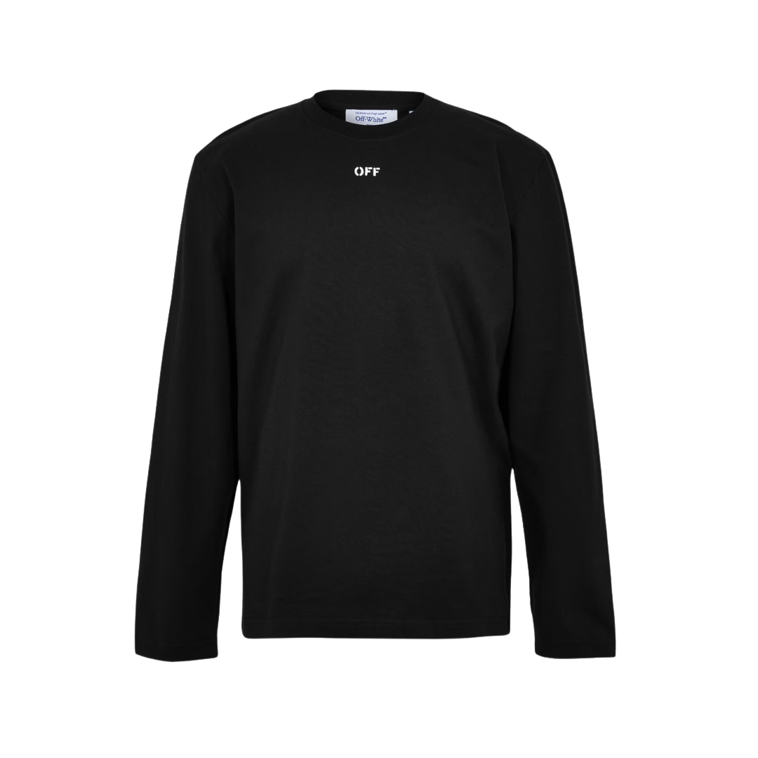 Off White - Brick Skate L/S Tee Black