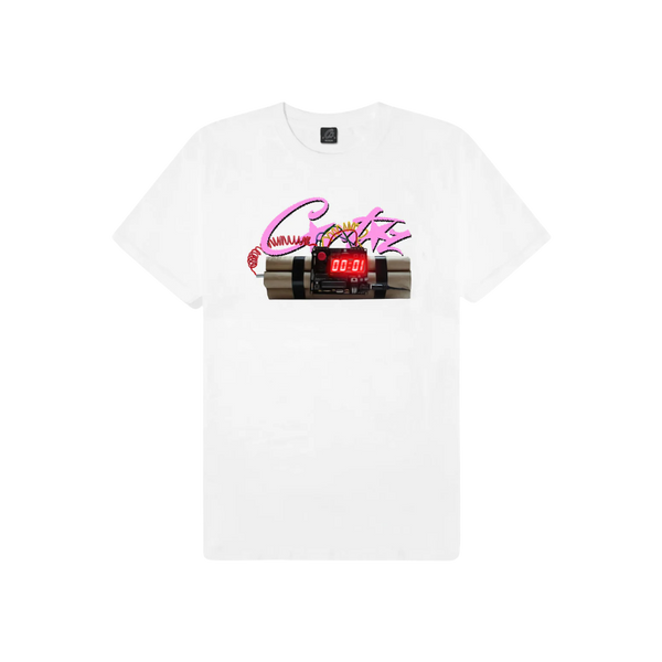 Corteiz No Time 4 Luv Tee White
