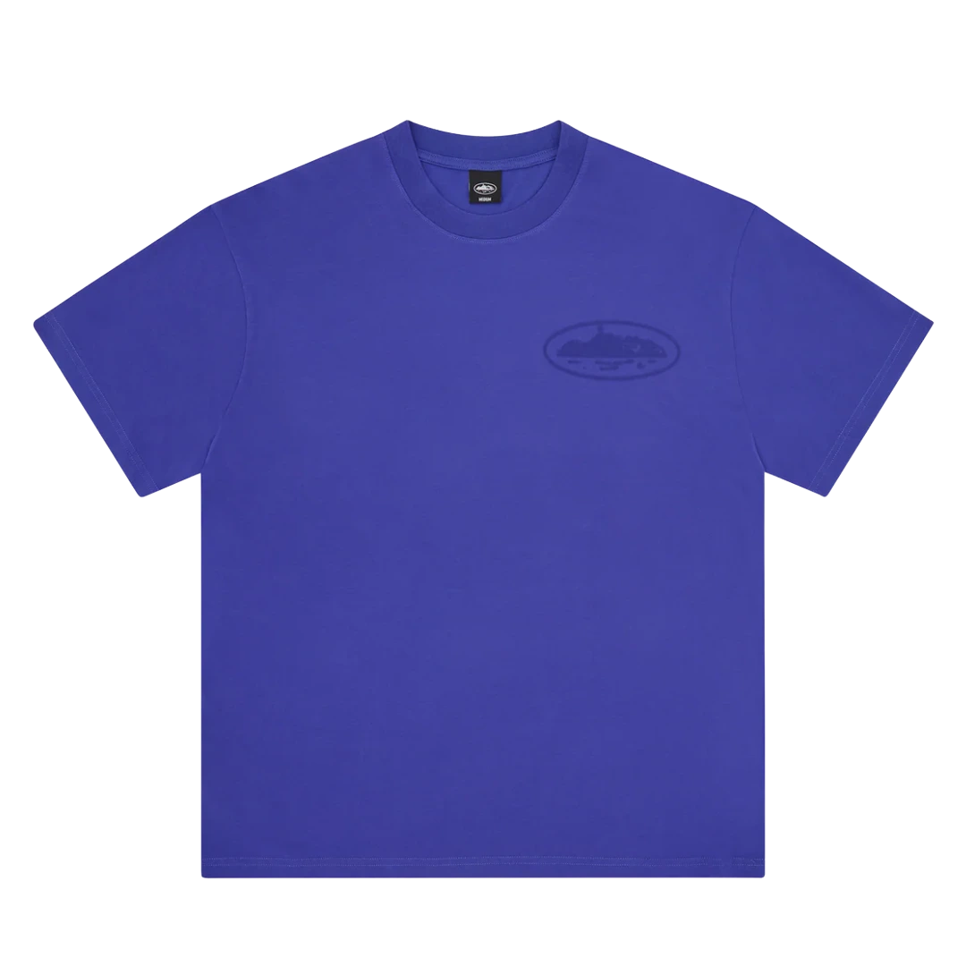 Corteiz Og Island Knockout Tee Indigo Blue