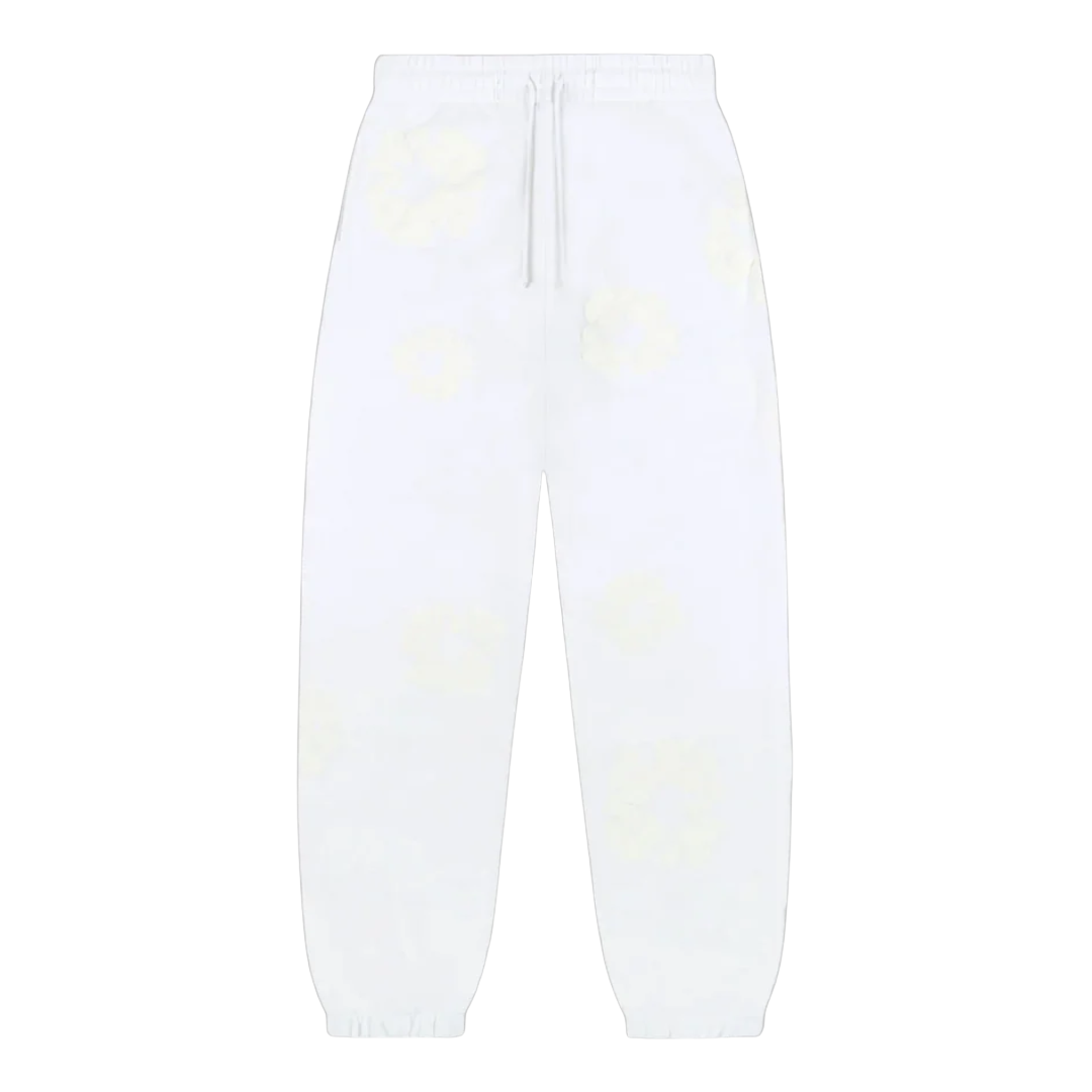 Denim Tears Mono Cotton Wreath Sweatpants White