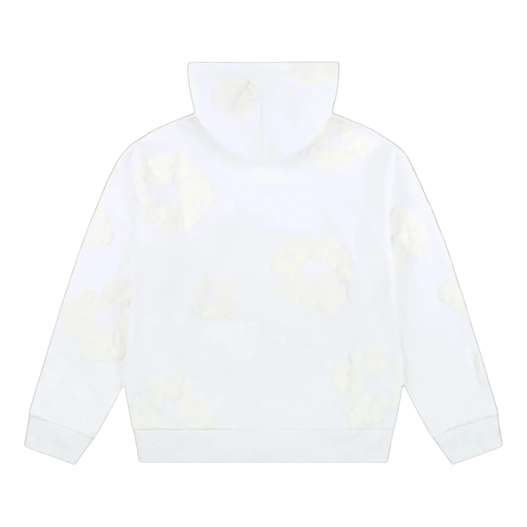 Denim Tears Mono Cotton Wreath Hoodie White