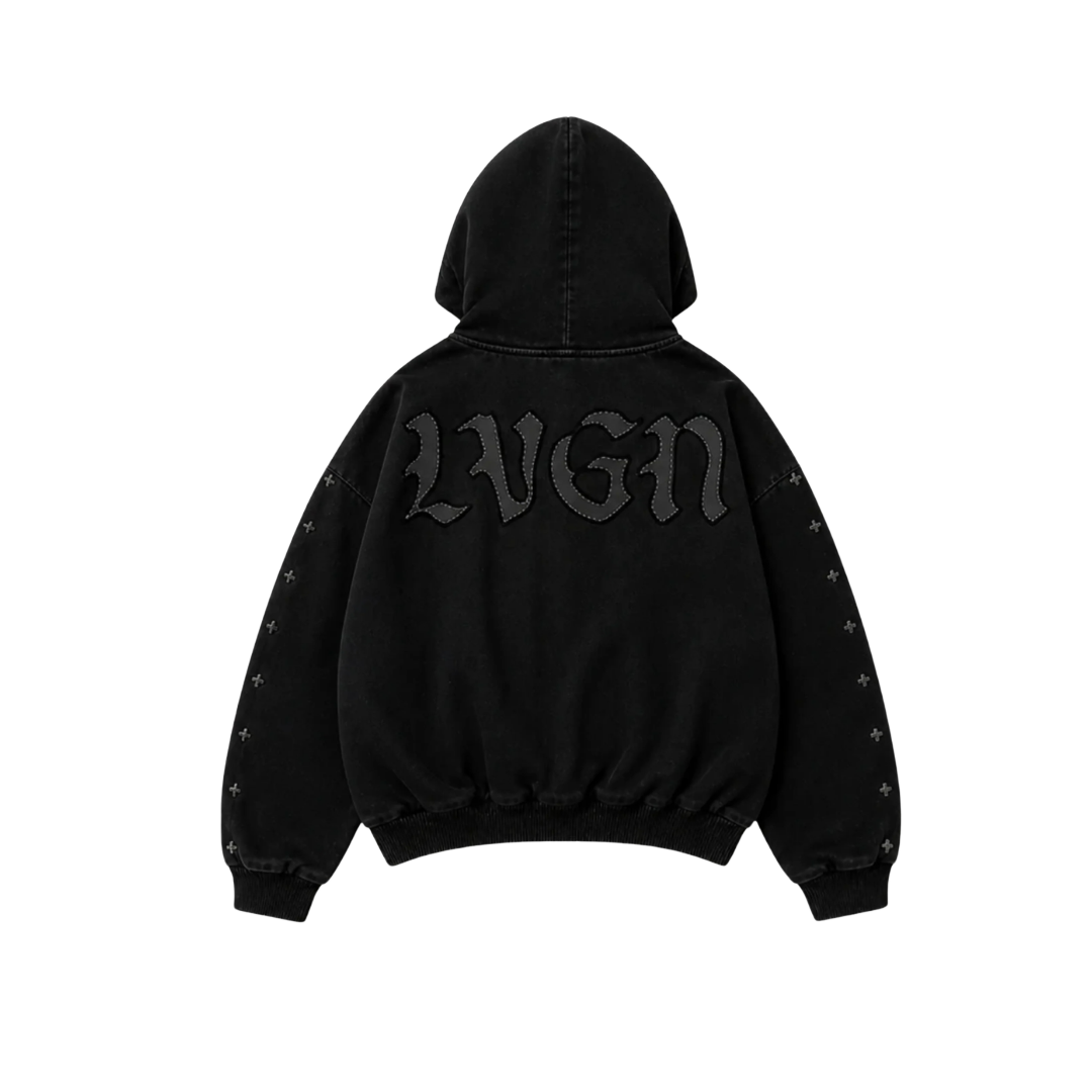 LVGN - Black Fade Hoodie