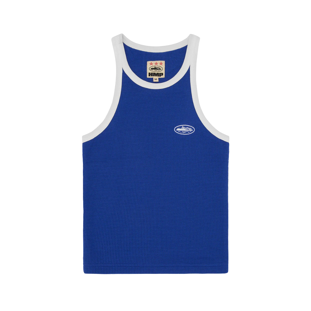 Corteiz Women's Classic Tank Top Royal Blue/White