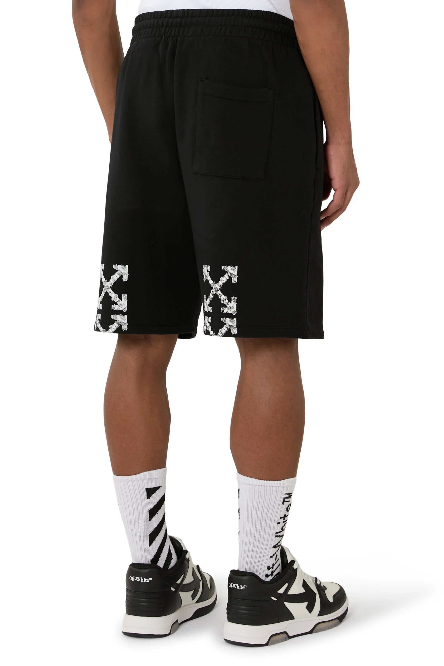 Off White - Heraldic Arrow Bermuda Shorts