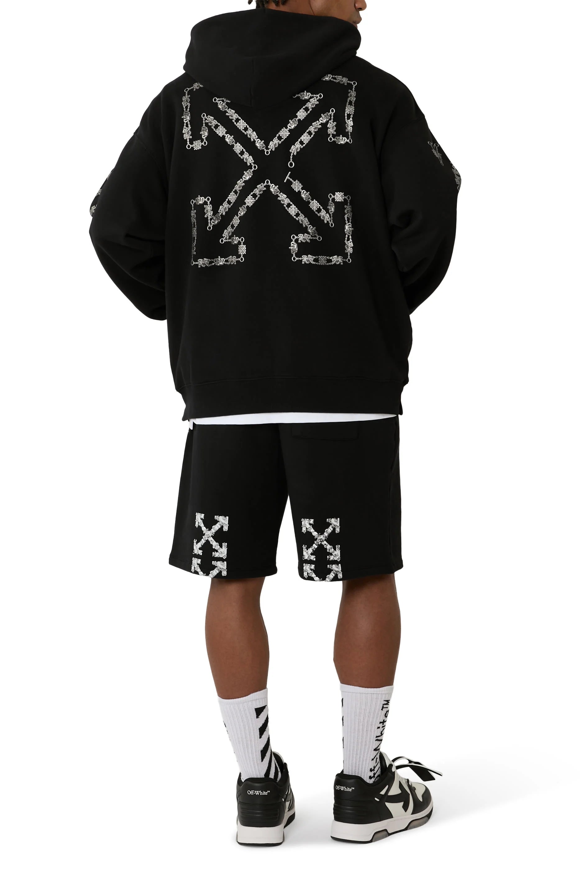 Off White - Heraldic Arrow Bermuda Shorts