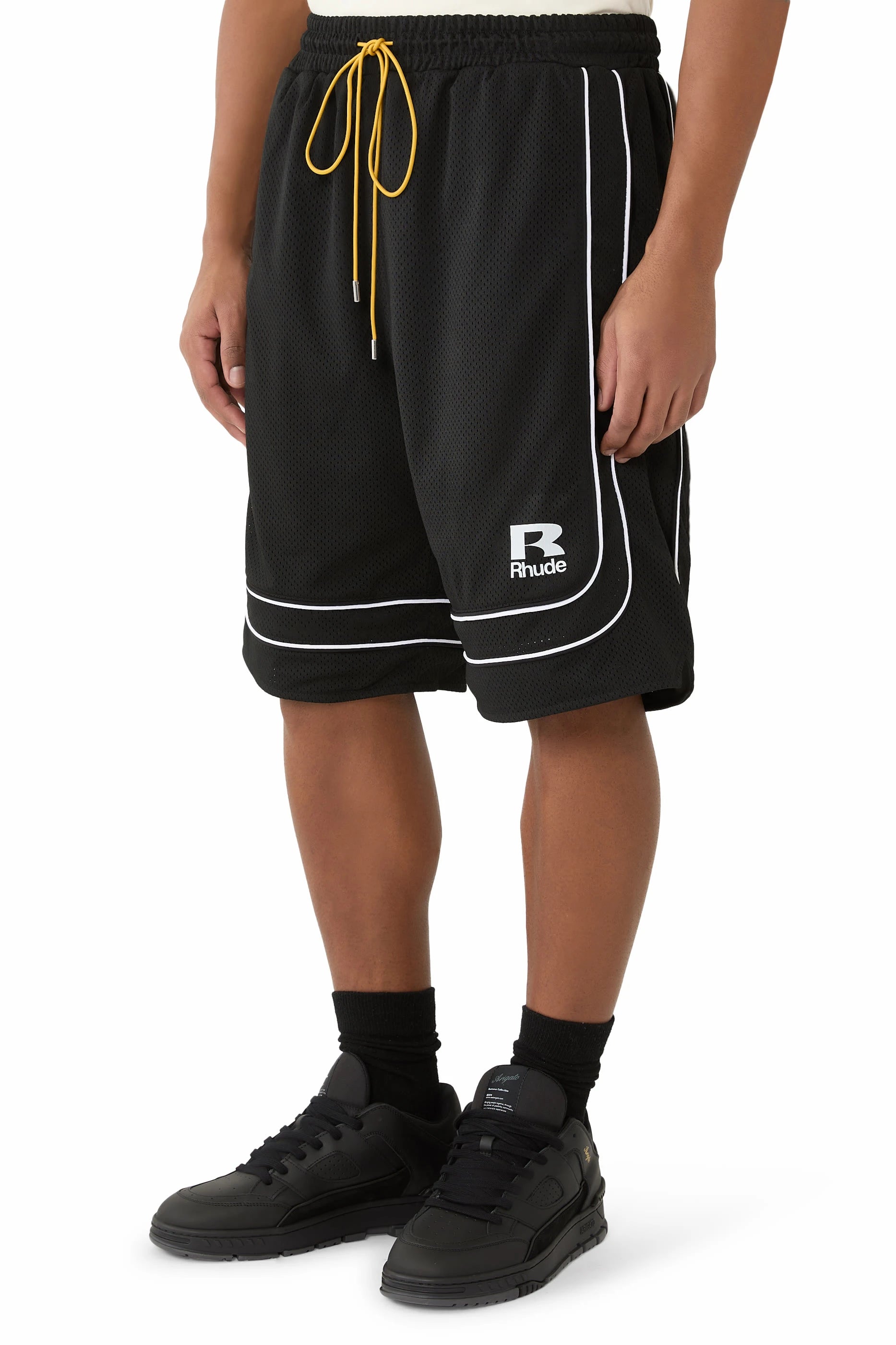 Rhude - Baggy Mesh Basketball Shorts